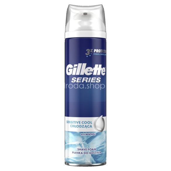 Gillette Series borotvahab Sensitive Cooling 250 ml
