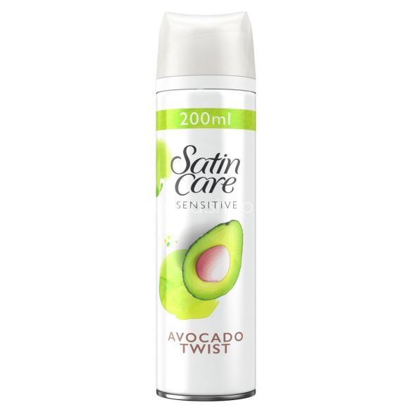 Satin Care borotvazselé Sensitive Avocado Twist 200 ml