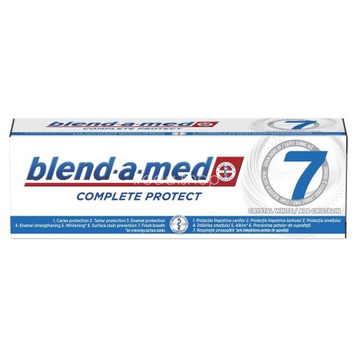 Blend-A-Med fogkrém 75 ml Complete Crystal White
