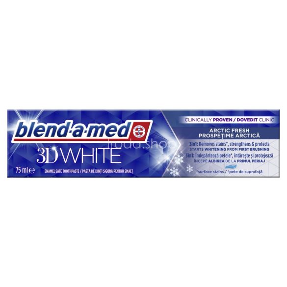 Blend-A-Med fogkrém 75 ml 3D White Arctic Fresh