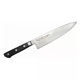   Satake 805-544 Daichi Gyuto (Séf) japán damaszk konyhakés, 20 cm-es penge hossz, damaszk acél, pakka fa markolat
