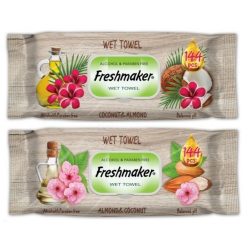   Freshmaker Extra Jumbo Coconut törlőkendő 144 lapos kupakos