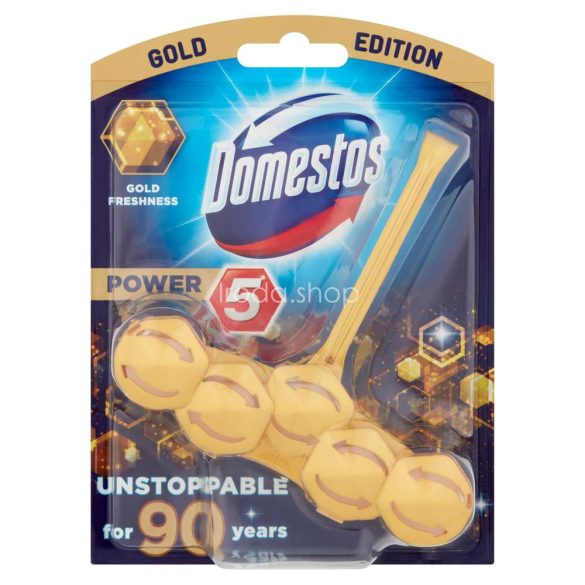 DOMESTOS Power5 WC-rúd 55 g Gold Freshness