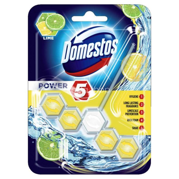 DOMESTOS Power5 WC-rúd 55 g Lime