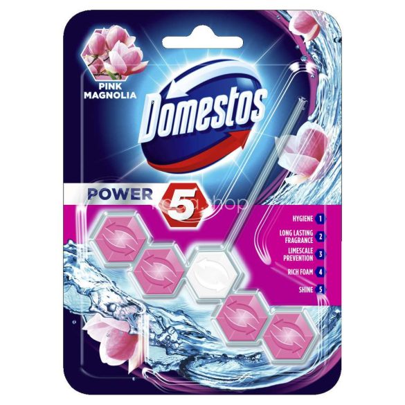 DOMESTOS Power5 WC-rúd 55 g Pink Magnolia