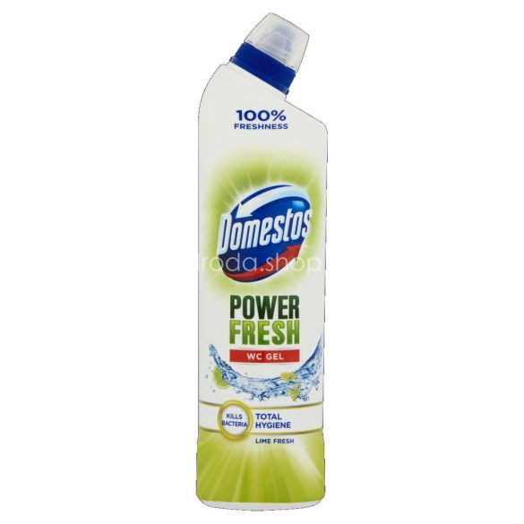 DOMESTOS Power Fresh WC tisztító gél 700 ml Lime