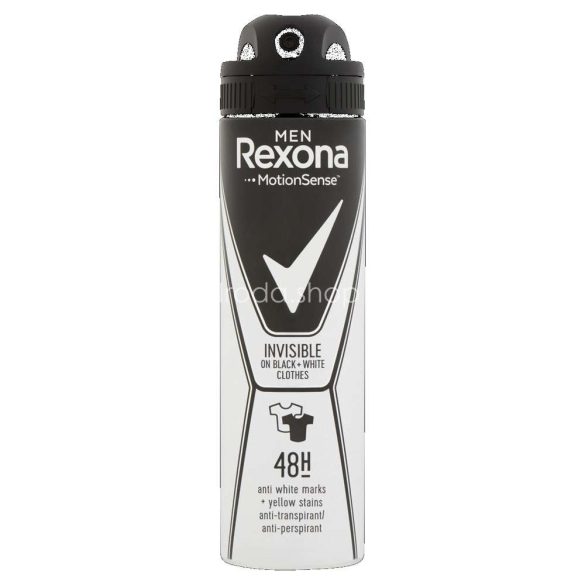 REXONA férfi deo 150 ml Invisible Black&White