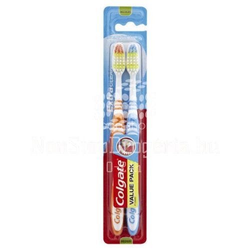 COLGATE fogkefe Extra clean 1+1