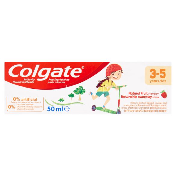 COLGATE gyerek fogkrém First Smiles 0-5 év 50 ml Strawberry