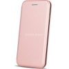 LG K30 (2019), Oldalra nyíló tok, stand, Forcell Elegance, vörösarany