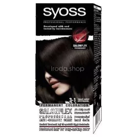 Syoss Color tartós hajfesték 3-1 sötétbarna