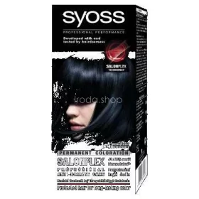 Syoss Color tartós hajfesték 1-4 kékesfekete