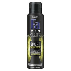   Fa Men Xtreme izzadásgátló deospray 150 ml Sport Energy Boost