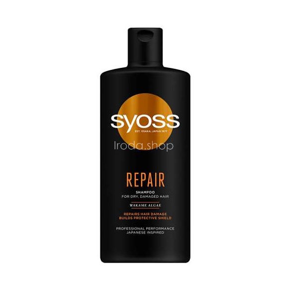 Syoss sampon 440 ml Regeneráló száraz hajra