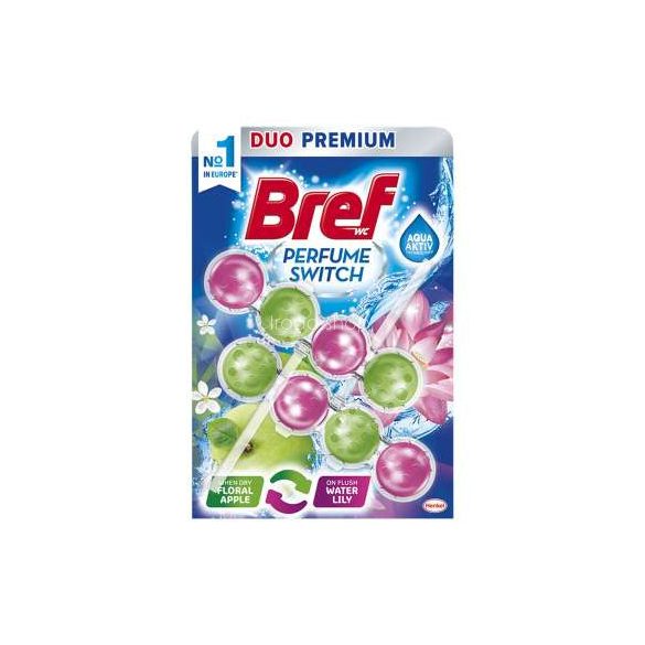 Bref Perfume Switch 2x50 g Floral Apple-Water Lily