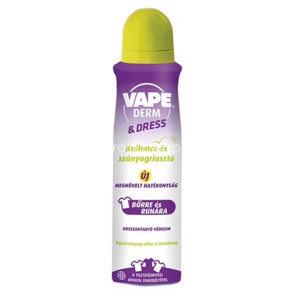 VAPE Derm DERM&DRESS szúnyogriasztó spray 100 ml