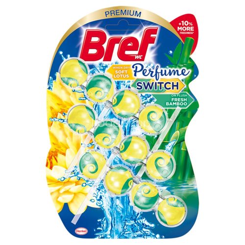 Bref Perfume Switch 3x50 g Soft Lotus- Fresh Bamboo