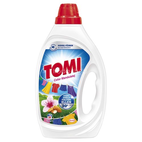Tomi gél 0,855 l Color Mandulatej (19mosás)