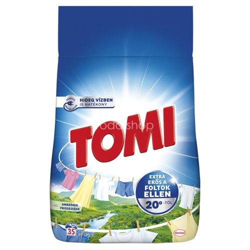 Tomi mosópor 2,1 kg Amazónia (35mosás)