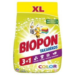Biopon Takarékos 3 kg Color mosópor (50 mosás)