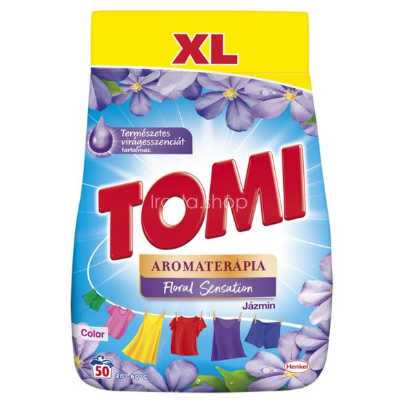 Tomi mosópor 3 kg Aromaterápia Jázmin & Jojoba (50mosás)