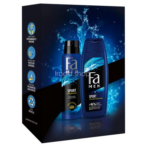 Fa férfi ajándékcsomag Sport (deospray+tusfürdő)