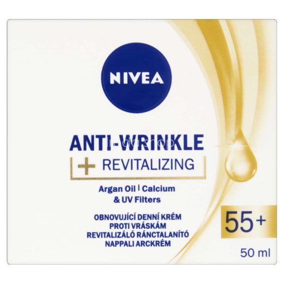 NIVEA Anti Wrinkle nappali arckrém 50 ml 55+