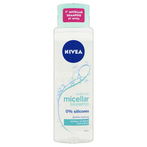 NIVEA micellás sampon 400 ml tisztító citromfű kivonattal