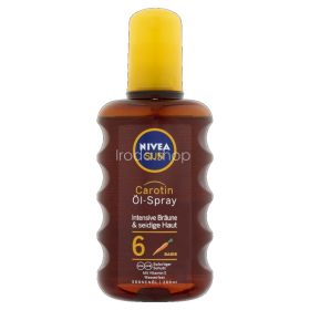 NIVEA SUN FF6 Karotinos mélybarnító olaj spray 200 ml