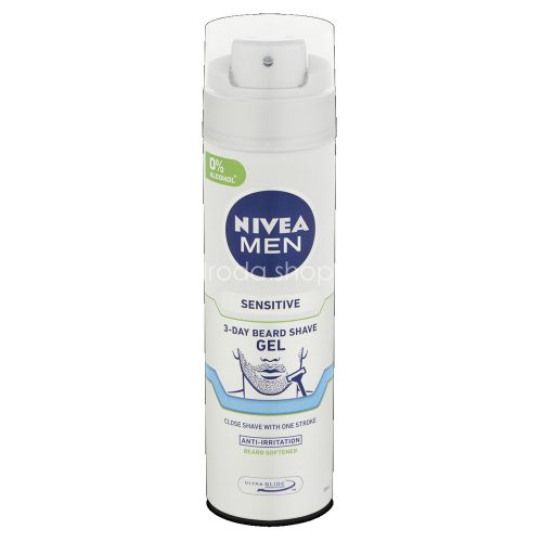 NIVEA MEN borotvagél 200 ml Sensitive 3-Day Beard