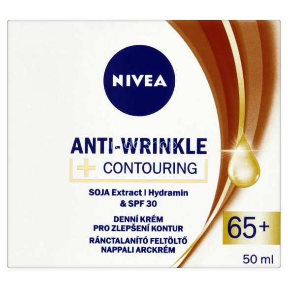 NIVEA Anti Wrinkle nappali arckrém 50 ml 65+