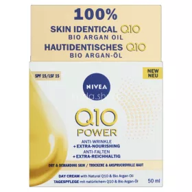   NIVEA Q10 POWER nappali arckrém 50 ml tápláló ránctalanító