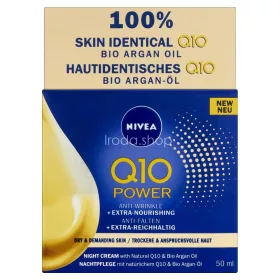   NIVEA Q10 POWER éjszakai arckrém 50 ml tápláló ránctalanító