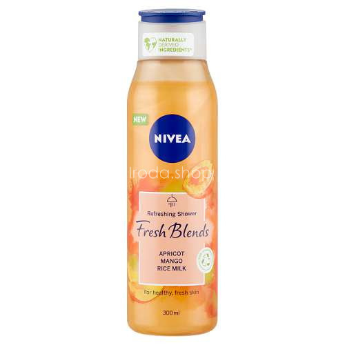 NIVEA tusfürdő 300 ml Fresh Blends Apricot Mango Rice Milk