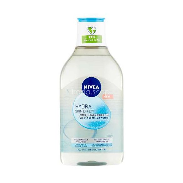 NIVEA micellás víz 400 ml Hydra Skin Effect