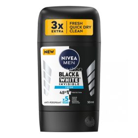 NIVEA MEN deo stift 50 ml Black&White Invisible Fresh