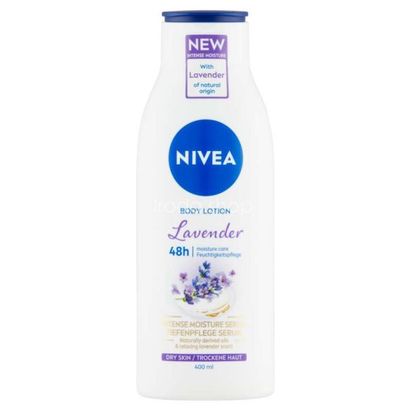 NIVEA testápoló tej 400 ml Levendula