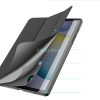 Samsung Galaxy Tab S6 Lite 10.4 (2020 / 2022 / 2024) SM-P610 / P615 / P613 / P619 / P620 / P625, mappa tok, Trifold, érintőceruza tartó, Dux Ducis Domo, fekete
