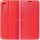 Samsung Galaxy A42 5G / M42 5G SM-A426B / M426B, Oldalra nyíló tok, stand, Magnet Book, piros