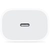 Hálózati töltő adapter, 20W, USB Type-C aljzat, gyorstöltés, PD, fehér