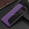 Huawei Mate 20, Oldalra nyíló tok, stand, hívás mutatóval, Wooze FashionBook, lila