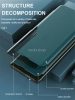 Samsung Galaxy S7 Edge SM-G935, Oldalra nyíló tok, stand, hívás mutatóval, Wooze FashionBook, piros