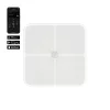 AENO ABS0001S BS1S okos testmérleg, 15 féle mérőszám, LED kijelző, 180 kg-ig terhelhető, AENO app, 10+1 profil, ITO üveg