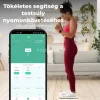 AENO ABS0001S BS1S okos testmérleg, 15 féle mérőszám, LED kijelző, 180 kg-ig terhelhető, AENO app, 10+1 profil, ITO üveg