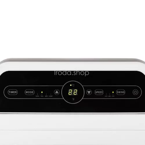 Home ACH 12000 hűtő-fűtő mobilklíma, hűtési / fűtési teljesítmény: 3,5 kW / 3,3 kW, Wifi, Smart, távirányító, ideális 26 m2 helyiséghez