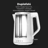 AENO AEK0002 EK2 vízforraló, 2200 W, 1.5 liter kapacitás, dupla falú, LED kijelzés, fehér