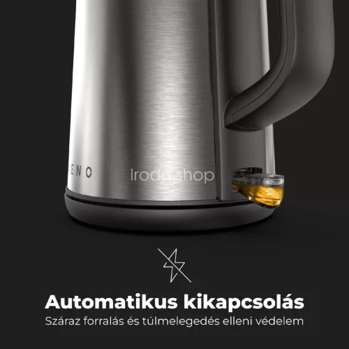 AENO AEK0003 EK3 elektromos vízforraló, max. 2200 W, 1,7 literes tartály, LED állapotjelző, rozsdamentes acél