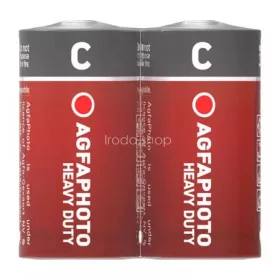   Elem, C baby, 2 db, féltartós (szén-cink), zsugor, AGFAPHOTO "Heavy Duty"