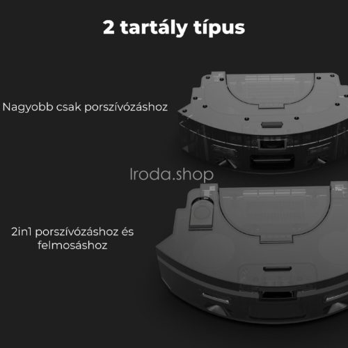 AENO ARC0005S RC5S robotporszívó, 4000 Pa szívóteljesítmény, 2 in 1 portartály, 20 érzékelő és LiDAR, 4 takarítási mód, nedves és száraz tisztítás
