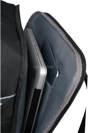 Hátizsák, kabin méret, 38l, M-es, AMERICAN TOURISTER "Take2Cabin", fekete